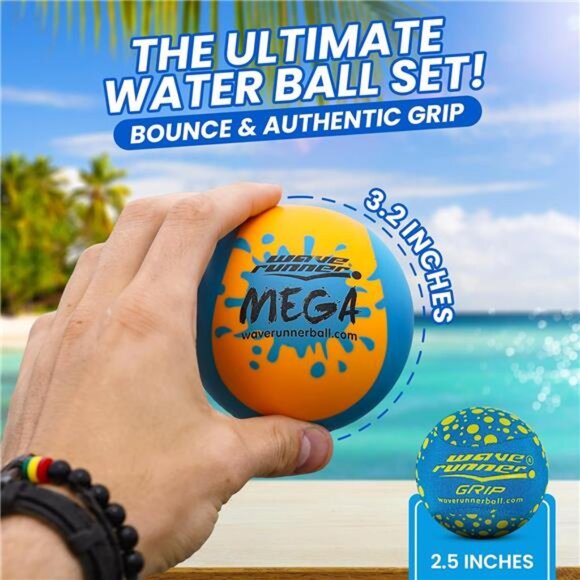 Kids Soft Foam Water Pack Bundle Speed Duo Set Water Bouncing Grip Balls Boys - Picture 3 of 6